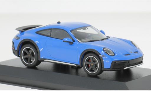 Porsche 992 1/43 Minichamps 911  Dakar blau 2022 1:43 modellautos