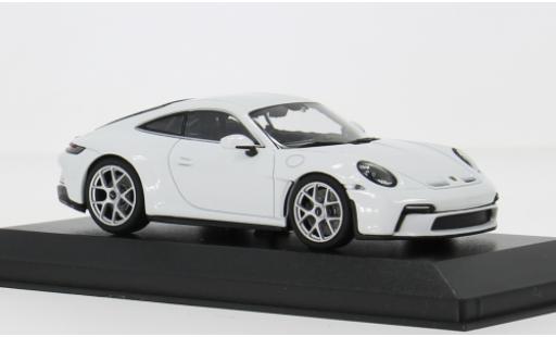 Porsche 992 1/43 Minichamps 911  S/T weiss 2023 1:43 modellautos