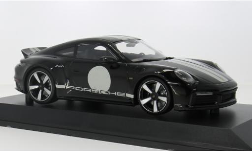 Porsche 992 1/18 Minichamps 911  Sport Classic schwarz 2022 1:18 modellautos