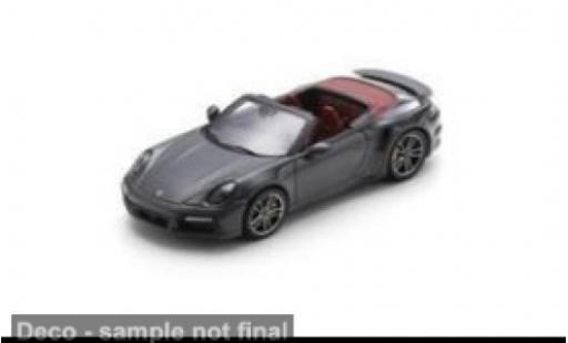 Porsche 992 Turbo s 1/43 Spark 911  Turbo S Cabriolet anthrazit 1:43 modellautos