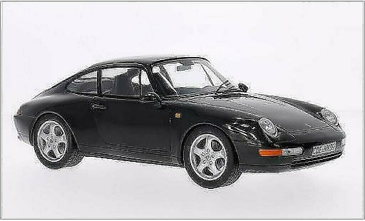 Porsche 911 Carrera 1/18 Norev mettalic schwarz 1 modellautos