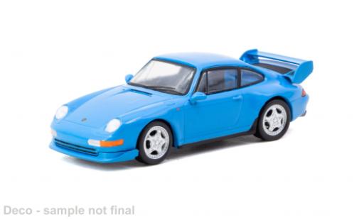 Porsche 993 RS 1/64 Tarmac Works 911  Carrera blau 1996 1:64 modellautos