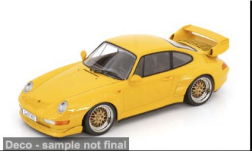 Porsche 993 GT2 1/18 KK Scale 911  gelb 1996 1:18 modellautos