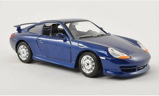 Porsche 911 GT3 1/24 Burago blau modellautos