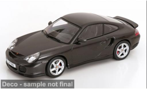 Porsche 996 Turbo 1/18 KK Scale 911  schwarz 2000 1:18 modellautos