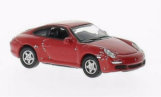 Porsche 911 S 1/87 Welly Carrera Coupe rot modellautos