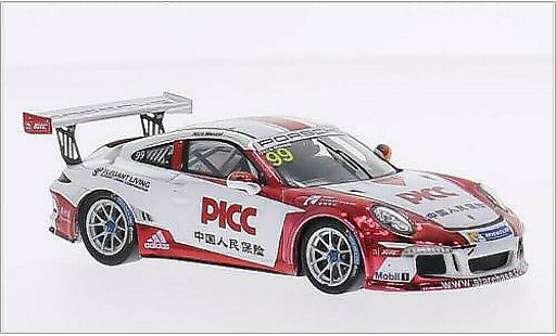 Porsche 911 GT3 CUP 1/43 Spark No.99 Team Starchase PICC Carrera Asia 2015 modellautos