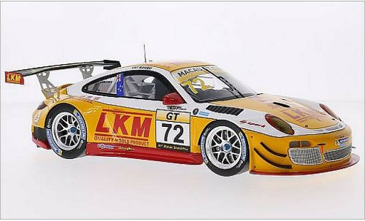 Porsche 911 GT3 1/18 Spark R No.72 LKM GT Asia Macau GT Cup 2014 modellautos