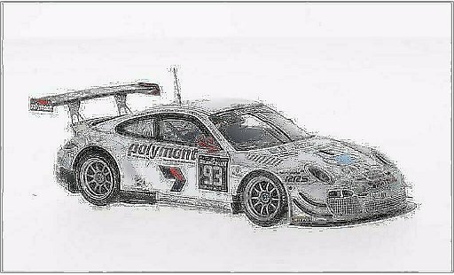 Porsche 911 GT3 1/43 Spark R No.93 Pro GT by Almeras 24h Spa 2014 /M.Bonanomi modellautos