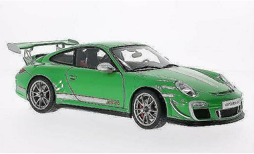 Porsche 911 GT3 1/18 Autoart 4.0 gr&Atilde;&frac14;n/grau 2011 modellautos