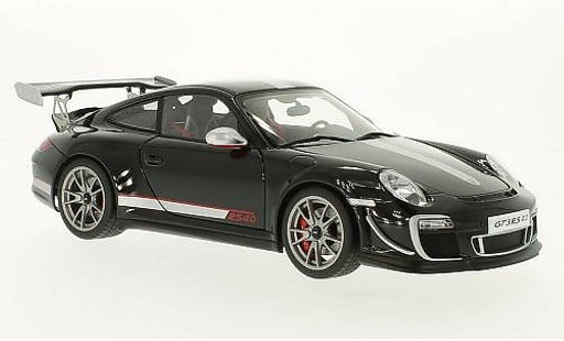 Porsche 911 GT3 1/18 Autoart 4.0 schwarz 2011 modellautos