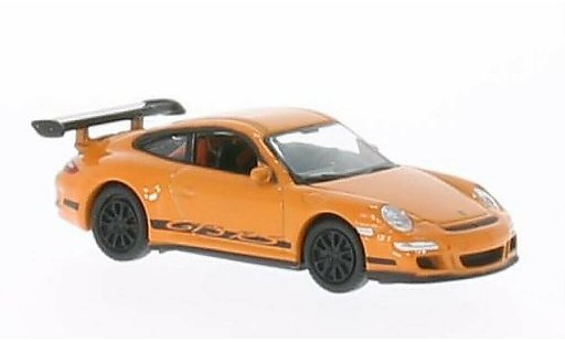 Porsche 911 GT3 1/87 Welly orange modellautos