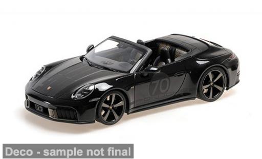 Modellautos Porsche 911 Carrera GTS Cabriolet schwarz 2025 1/18 Minichamps