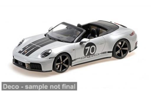 Modellautos Porsche 911 Carrera GTS Cabriolet silber 2025 1/18 Minichamps