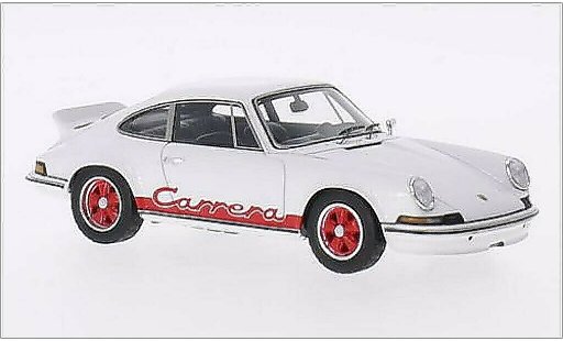Porsche 911 Carrera 1/43 Spark 2.7 weiss/rot 1973 modellautos