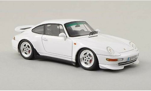 Porsche 911 Carrera 1/43 Spark Coupe weiss 1995 modellautos