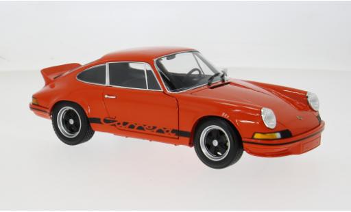 Modellautos Porsche 911 Carrera RS orange/schwarz 1972 1/18 Minichamps