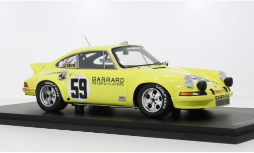 Porsche 911 1/18 Spark Carrera RSR 12h Sebring 1973 #59 1:18 modellautos
