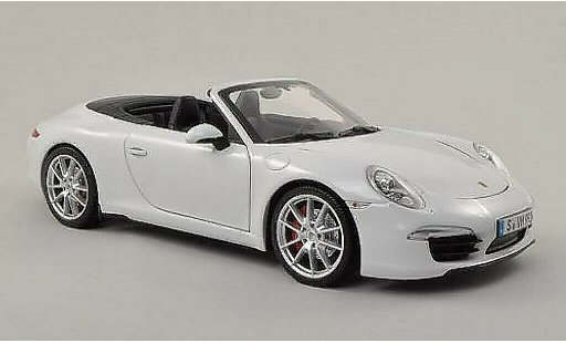 Porsche 911 S 1/18 Minichamps Carrera Cabrio weiss modellautos