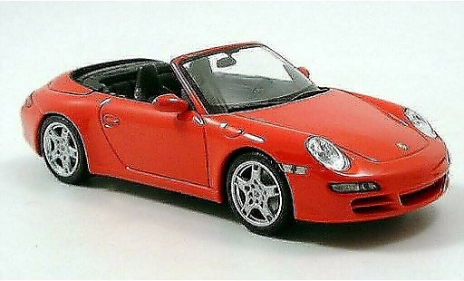 Porsche 911 S 1/43 Minichamps Carrera Cabrio rot 2004 modellautos