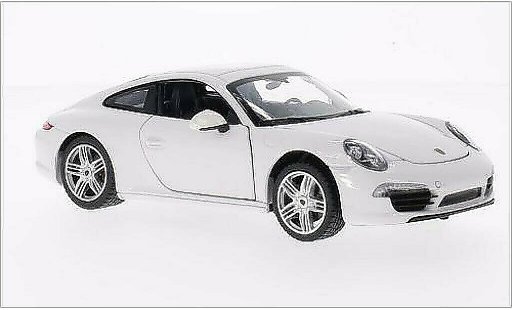Porsche 911 Carrera 1/24 Rastar S weiss modellautos