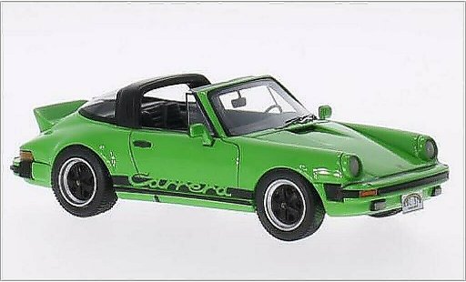 Porsche 911 Targa 1/43 Neo Carrera gr&Atilde;&frac14;n/Dekor 1985 modellautos