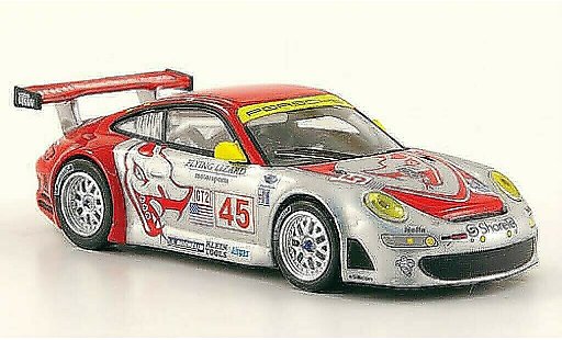 Porsche 911 R 1/64 Minichamps GT 3 R No.45 Flying Lizard 12h Sebring 2007 modellautos