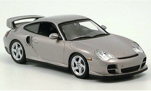 Porsche 911 GT2 1/43 Minichamps grau 2001 modellautos