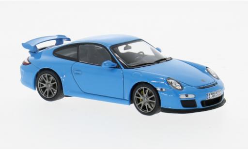 Porsche 997 GT3 1/43 Minichamps 911 blau 2009 Sport Auto Collection 1:43 modellautos