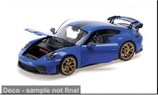 Modellautos Porsche 911 GT3 blau 2025 1/18 Minichamps