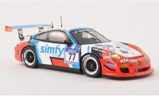 Porsche 911 GT3 Cup 1/43 Spark No.77 Simfy 24h Nurburgring 2013 /S.v modellautos