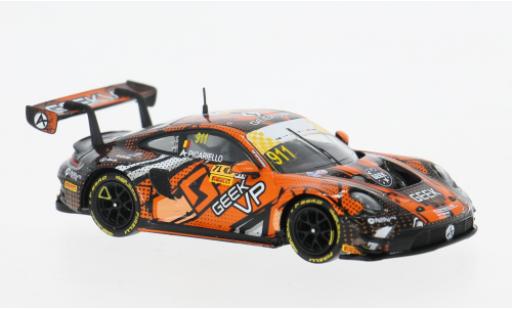 Porsche 992 GT3 R 1/64 Spark 911  Fia GT World Cup GT Cup Macau 2024 #911 A.Picariello 1:64 modellautos