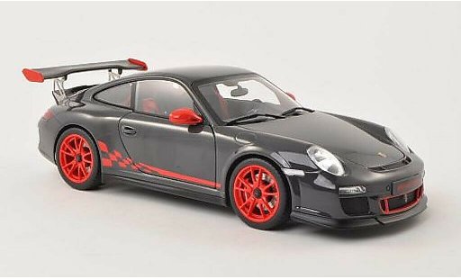 Porsche 911 GT3 1/18 Autoart 3.8 grau/rot 2010 modellautos