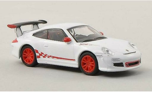 Porsche 911 GT3 1/87 Schuco weiss/rot modellautos