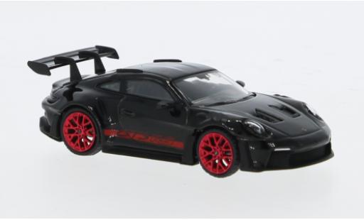 Porsche 911 1/64 Mini GT GT3 RS schwarz 1:64 modellautos