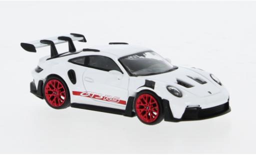 Porsche 911 1/64 Mini GT GT3 RS weiss 1:64 modellautos
