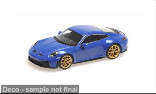 Modellautos Porsche 911 GT3 Touring blau 2025 1/43 Minichamps