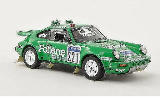 Porsche 911 Dakar 1/43 Spark No.221 Foltene Racing Team Rally 1988 modellautos