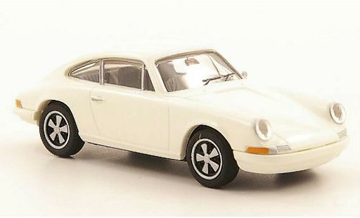 Porsche 911 R 1/87 Brekina Coupe weiss modellautos