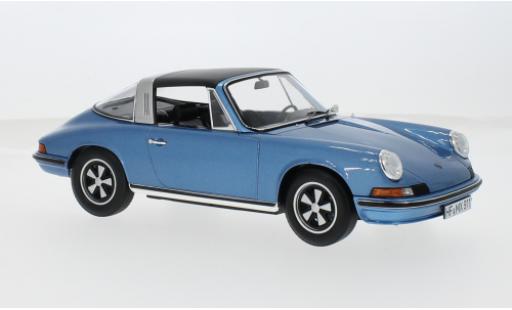 Modellautos Porsche 911 1/18 Norev S 2.4 Targa blau 1:18 Porsche 911 1/18 Norev S 2.4 Targa blau 1:18 modellautos