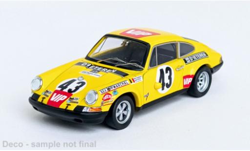 Porsche 911 1/43 Trofeu S 24h Le Mans 1970 #43 J-P.Gaban/W.Braillard 1:43 modellautos