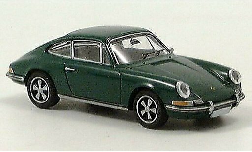 Porsche 911 S 1/87 Brekina Coupe gr&Atilde;&frac14;n modellautos