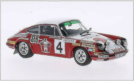 Porsche 911 S 1/43 Minichamps No.4 SEB Rallye WM Rally Monte Carlo 1972 /C.Perramond modellautos