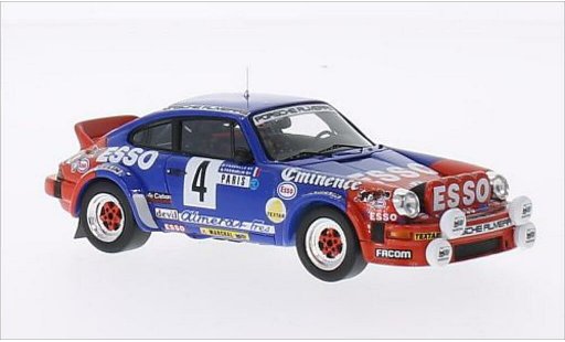 Porsche 911 SC 1/43 Spark No.4 Almeras Esso Rallye WM Rallye Monte-Carlo 1982 modellautos