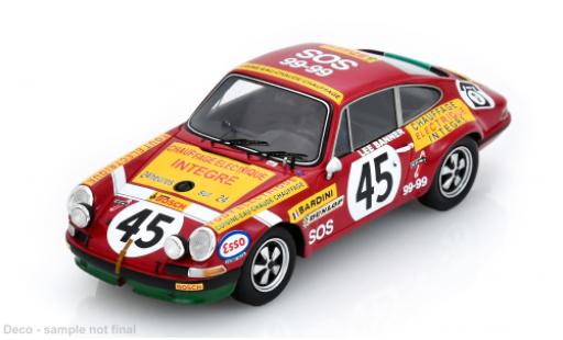 Porsche 911 1/43 Spark ST 2.5 24h Le Mans 1972 #45 D.Bardini/Lee Banner 1:43 modellautos