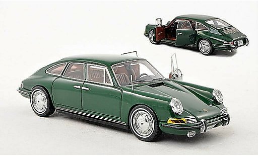 Porsche 911 T 1/43 Matrix Troutman & Barnes 4-Door Sedan gr&Atilde;&frac14;n 1967 modellautos