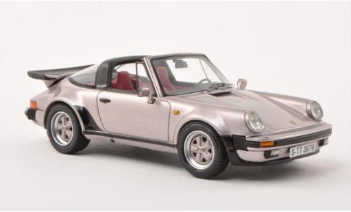 Porsche 911 Turbo 1/43 Neo Targa flieder-grau 1982 modellautos