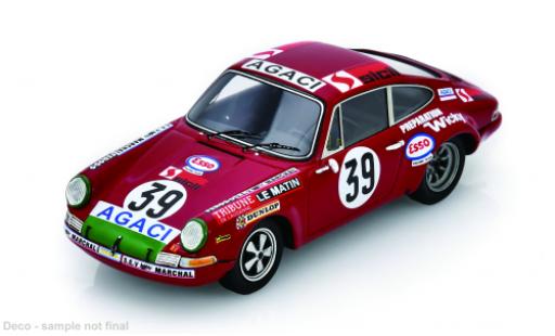 Porsche 911 1/43 Spark S 24h Le Mans 1971 #39 G.Verrier/G.Foucault 1:43 modellautos