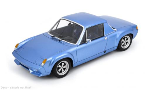 Porsche 916 1/18 Schuco Chassis 17 blau 1972 1:18 modellautos
