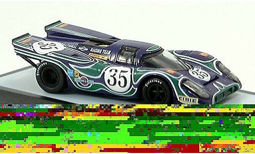 Porsche 917 K 1/87 Brekina Psycho gr&Atilde;&frac14;n-lila No. 35 modellautos